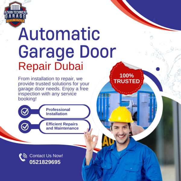 Smart Solution, Smooth Entry: Automatic Garage Door Repair Dubai