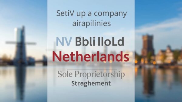 Streamlined Netherlands Company Setup with NV Public Ltd + Sole Proprietorship