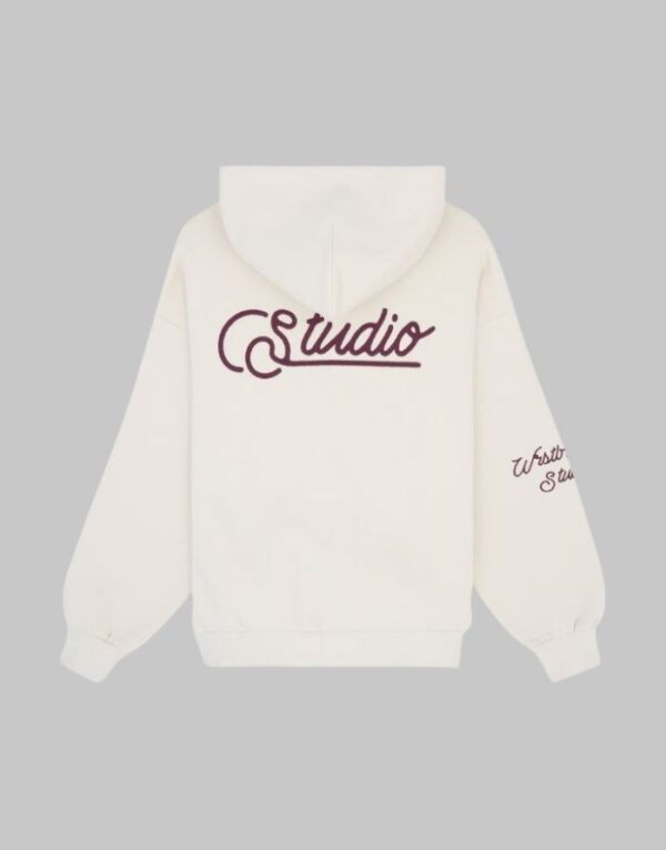 Wrstbhvr Hoodie und der WRSTBHVR Gustaf Hoodie Gardenia