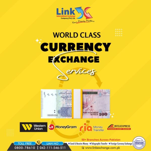 Best Dollar Rate in Pakistan & Currency Exchange Lahore | LinkExchange