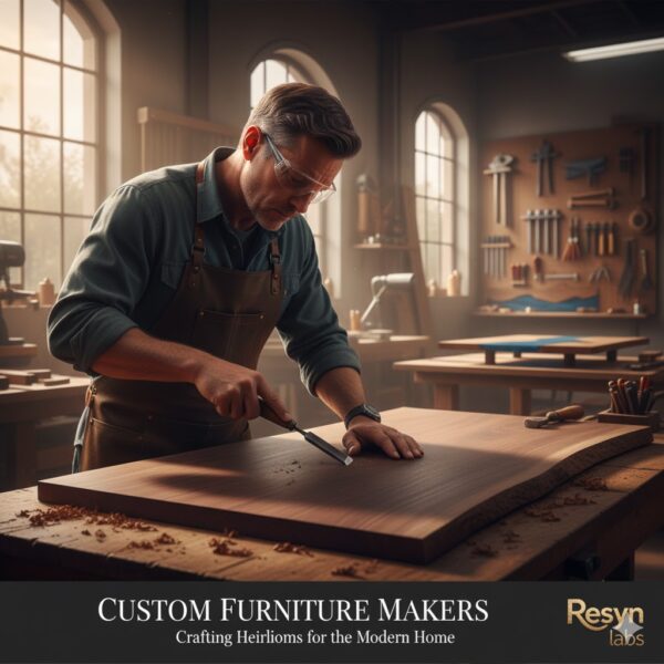 The Soul of the Space: The Artistry of Custom Furniture Makers