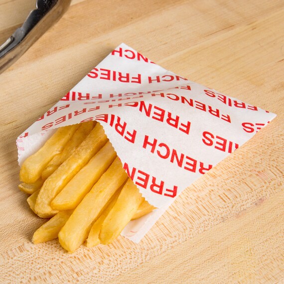 Custom Fry Paper Branded Food Wrapping That Sells More